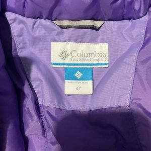 Girls 4t Colombia Snow Jacket
